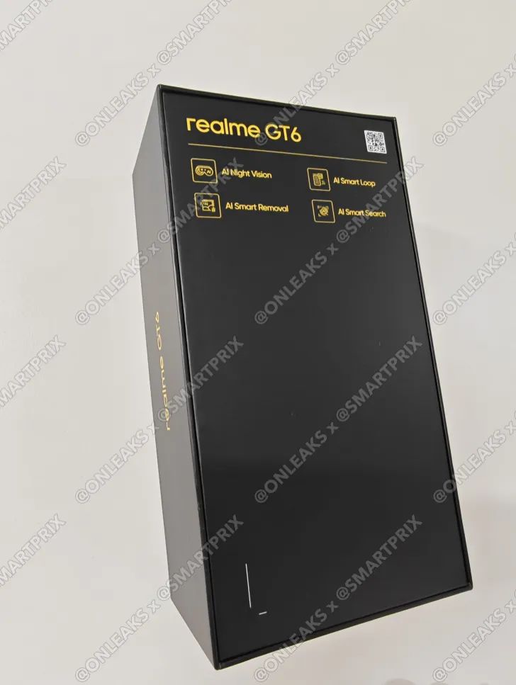 realme 徐起官宣直屏旗舰，消息称真我 GT6 手机首发独占超百瓦闪充 + 硅负极大电池