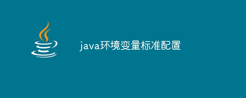 java环境变量标准配置（标准配置.环境变量.java...）