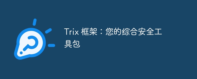 Trix 框架：您的综合安全工具包（您的.工具包.框架.综合.Trix...）