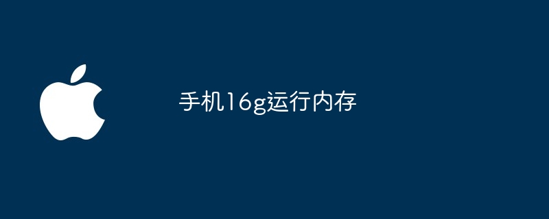 手机16g运行内存（内存.运行.手机）